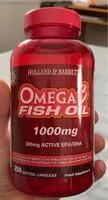 Mängden socker i Omega 3 fish oil