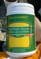 Mängden socker i Psyllium vezels