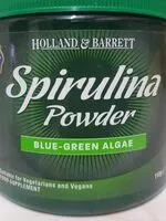 Mängden socker i Spirulina powder