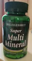 Mängden socker i Super Multi Mineral