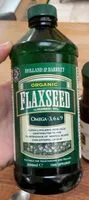 Mängden socker i Flaxseed (Linseed) Oil