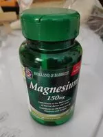 Mängden socker i Magnesium 150mg,