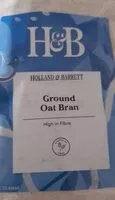 Mängden socker i Ground Oat Bran