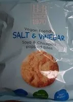 Mängden socker i Salt and vinegar soya chickpea popped bites