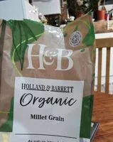 Mängden socker i Hulled millet grain