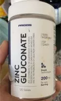 Mängden socker i Zinc glucose