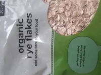 Mängden socker i Organic rye flakes
