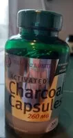 Mängden socker i Activated Charcoal Capsules
