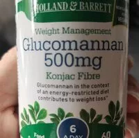 Mängden socker i Glucomannan