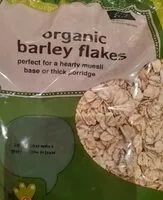 Mängden socker i Organic barley flakes