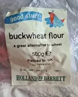 Mängden socker i Buckwheat flour