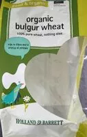 Mängden socker i Organic bulgar wheat
