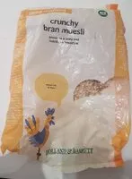 Mängden socker i crunchy bran muesly