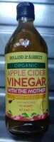 Mängden socker i Organic Apple Cider Vinegar with the mother & honey