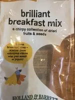Mängden socker i Brilliant Breakfast mix