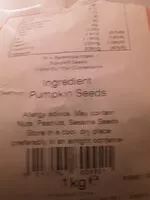 Mängden socker i Pumpkin Seeds
