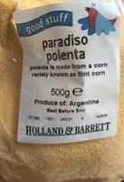Mängden socker i Paradiso Polenta