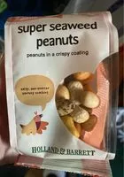 Mängden socker i Super seaweed peanuts