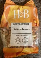 Mängden socker i Paleskin Peanuts