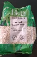 Mängden socker i Hulled sesame seeds