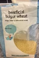 Mängden socker i Beneficial bulgur wheat