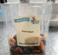 Mängden socker i Fruit salad