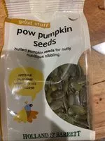 Mängden socker i Pow pumpkin seeds