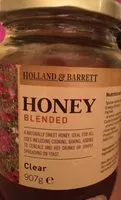 Mängden socker i Honey