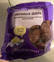 Mängden socker i Decadent date