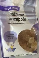 Mängden socker i Sublime pineapple