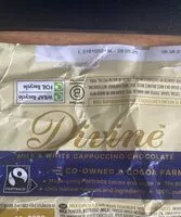 Mängden socker i Milk and white cappuccino chocolate bar