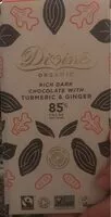Mängden socker i Divine Organic Chocolate