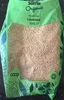 Mängden socker i Wholemeal Couscous