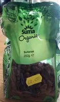 Mängden socker i Sultanas