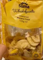 Mängden socker i Sweetened banana chips