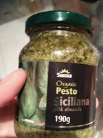 Mängden socker i Organic pesto