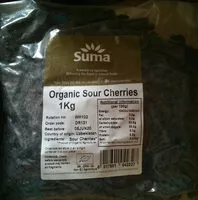 Mängden socker i Organic Sour Cherries