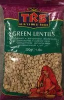 Mängden socker i Green lentils