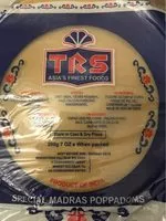 Mängden socker i Papadum Madras TRS