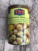 Mängden socker i Boiled chick peas