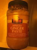 Mängden socker i Minced ginger paste