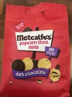 Mängden socker i Popcorn thins minis