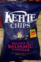 Mängden socker i Chips sea salt & balsamic vinega of Modena