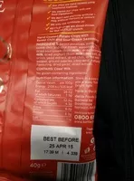 Mängden socker i Sweet chilli & sour cream