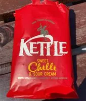 Mängden socker i Kettle Chips Sweet Chilli and Sour Cream