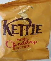 Mängden socker i Kettle Chips - Mature Cheddar & Red Onion
