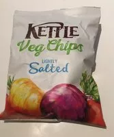 Mängden socker i Kettle Veg Chips Lightly Salted 40G