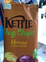 Mängden socker i Chips vegetales con miel y pimienta negra bolsa 100 g