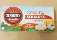 Mängden socker i Spreadable Creamy Squares Original