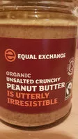 Mängden socker i Organic unsalted crunchy peanut butter